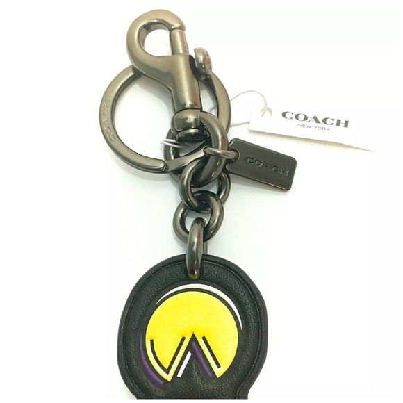 Coach PACMAN Keychain Bag Backpack Charm - Picture 5 of 6